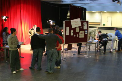 Pressefoto Schüler gegen Rechts Fotoaktion 2008