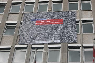 Präsentation Fotoprojekt von Schüler gegen Rechts Köln