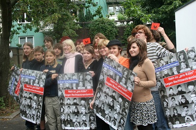 Präsentation des Fotoprojekts - Schüler gegen Rechts